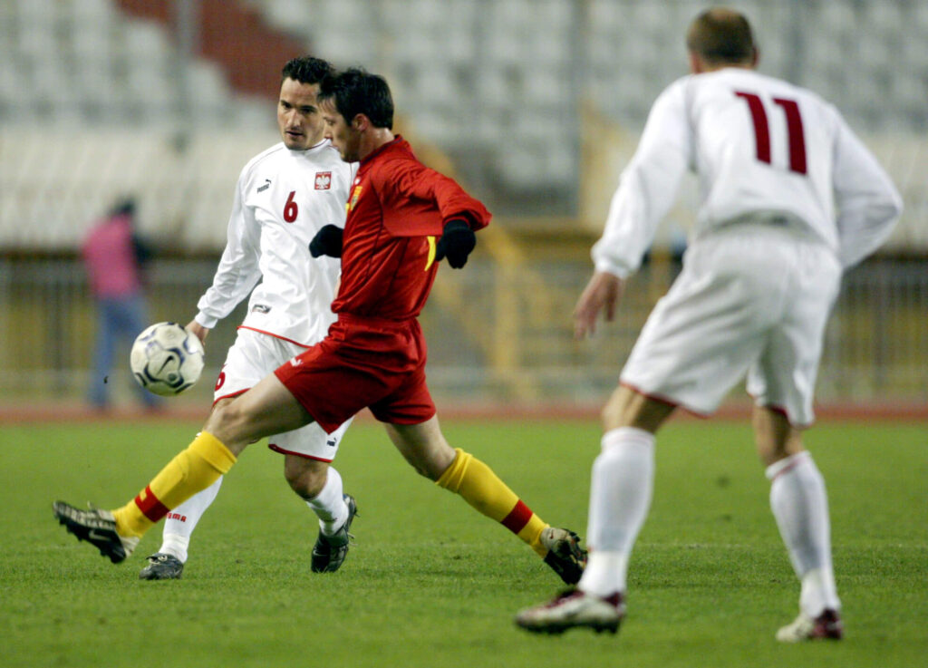Marcin Wasilewski w meczu Reprezentacji Polski - Fot. Włodzimierz Sierakowski